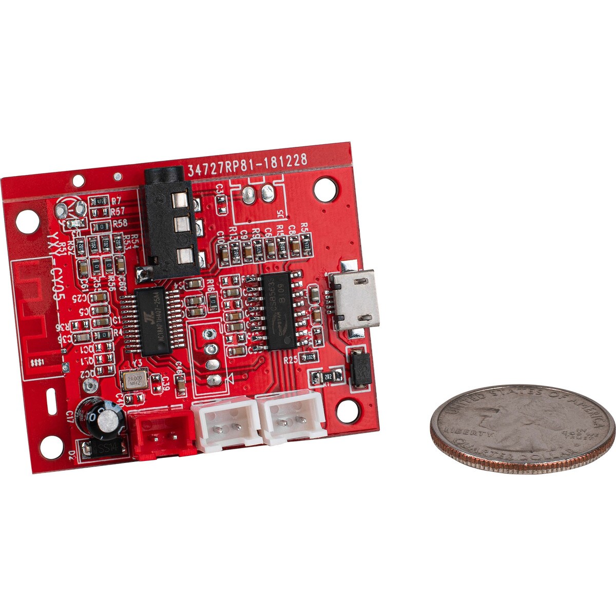 2 x 5W Bluetooth Amp Board with Audio Input and Battery Option